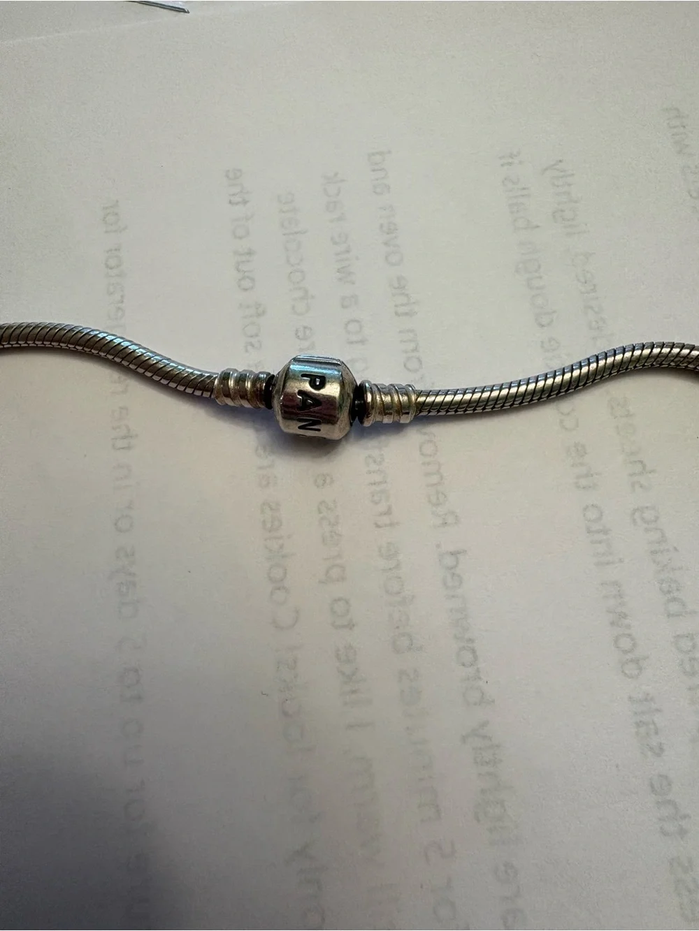 Pandora elegant silver